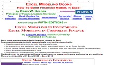 Desktop Screenshot of excelmodeling.com